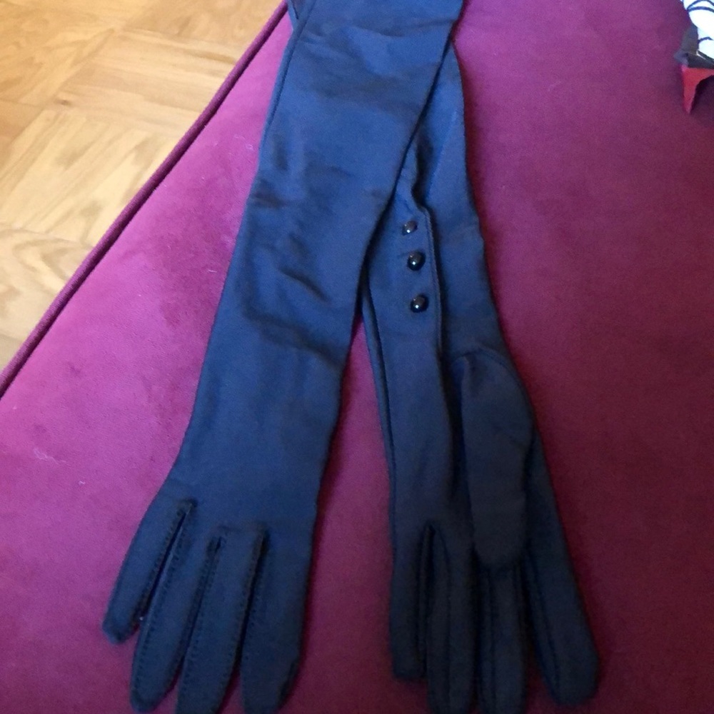 Ladies long evening gloves